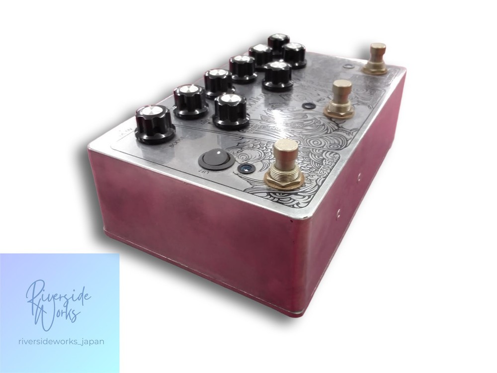 MOOLLON CUSTOM 3PLUS Effect Pedal Custom Design JP