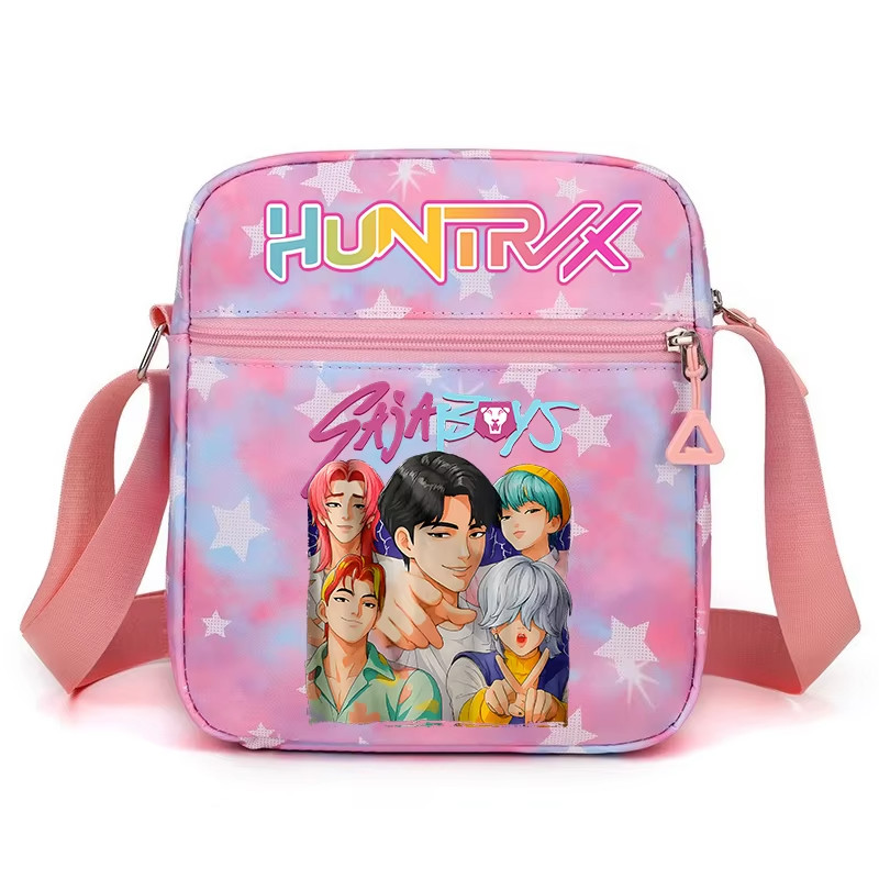 1 PC Random Kpop Devil Hunter Shoulder Bag For Kids