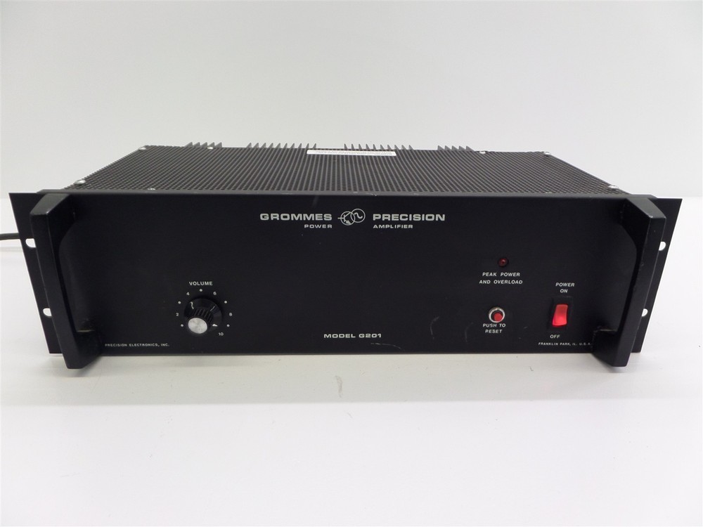 Grommes Precision Model G201 Power Amplifier