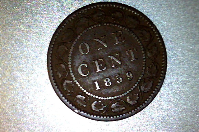CANADA 1859 LARGE CENT VARIETY TP1 #Q097