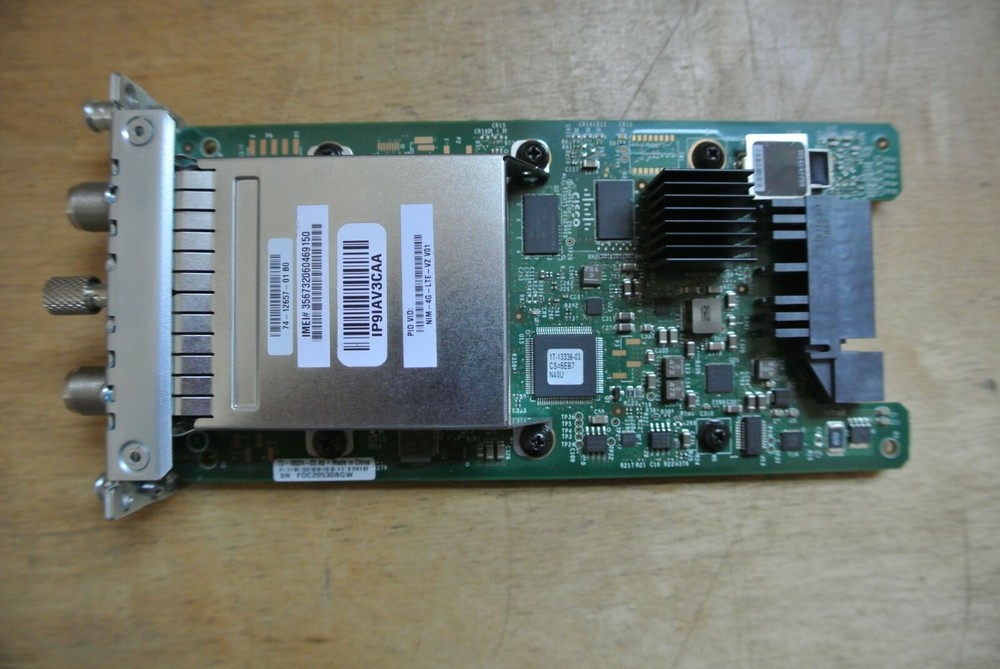 CISCO NIM-4G-LTE-VZ Wireless WAN Network Interface Module VERIZON