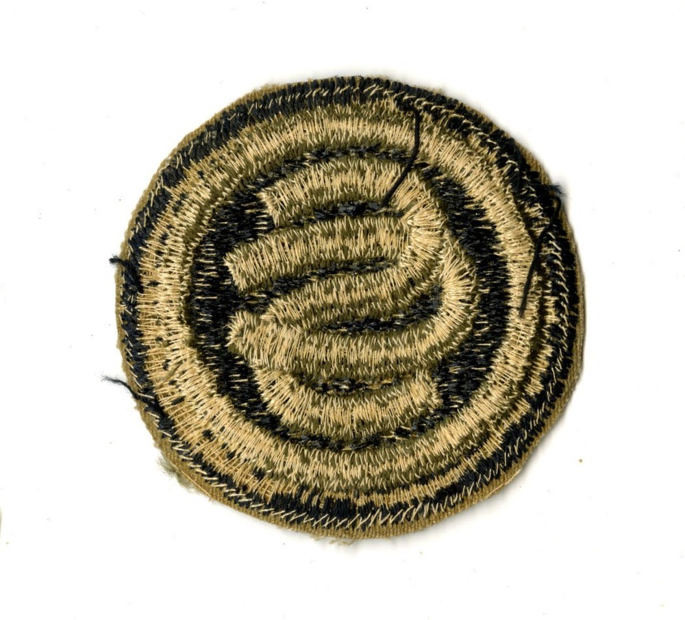 Officer Candidate School White Back Patch WWII Original