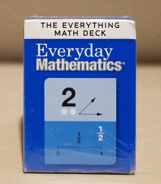 Everyday Mathematics Grds K-6 Everything Math Deck 1-Pack Flash Cards NEW