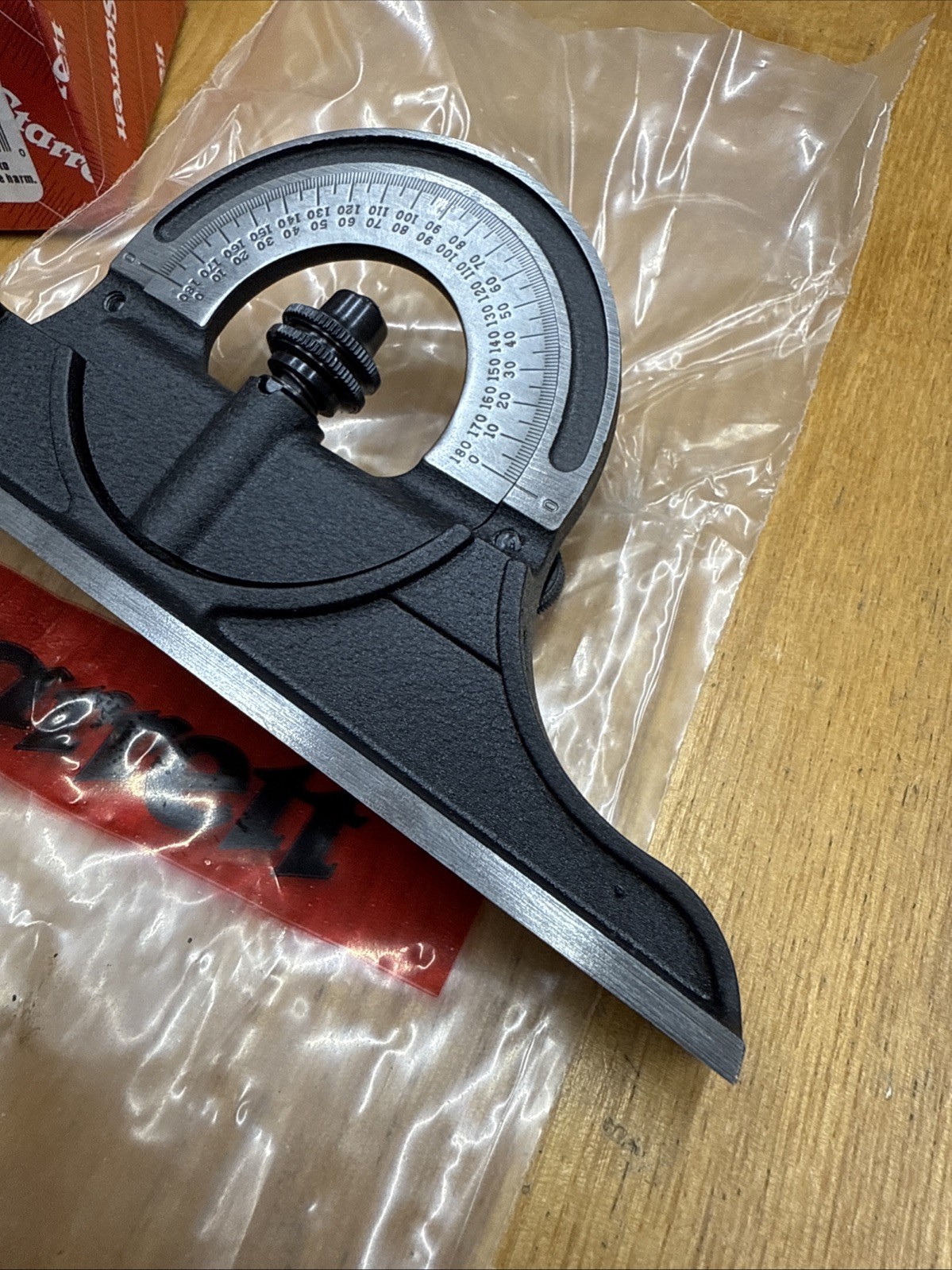 Starrett PR-1224W Protractor Head for Combination Squares & Protractors with Box