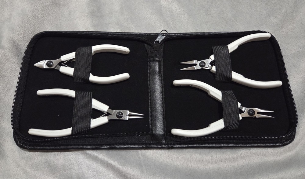 Beader's Tool Kit 4pc White