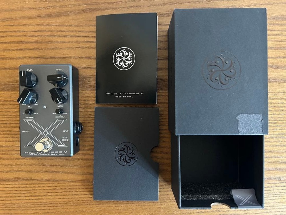 Darkglass MICROTUBES X bass effector operation confirmed