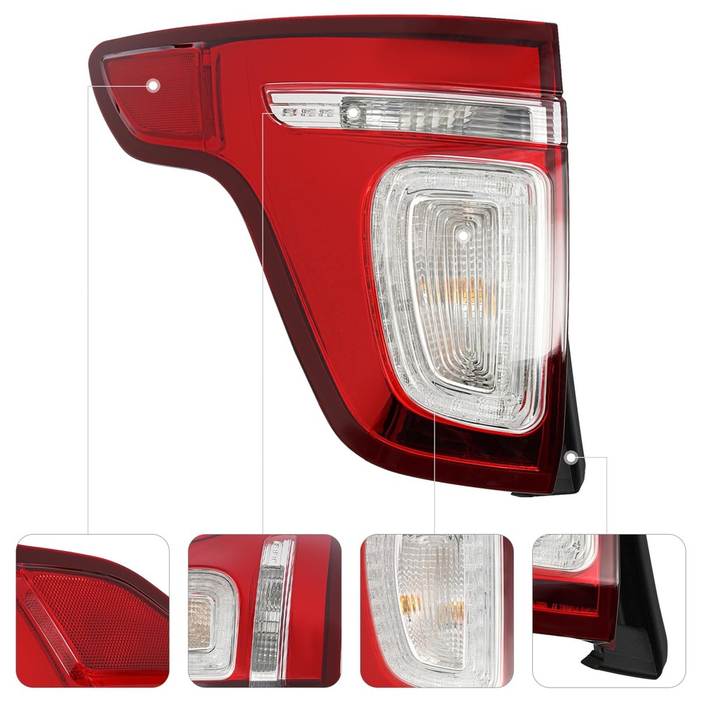 Tail Light Assembly for 2011-2015 Explorer Left Side Halogen LED BB5Z13405C