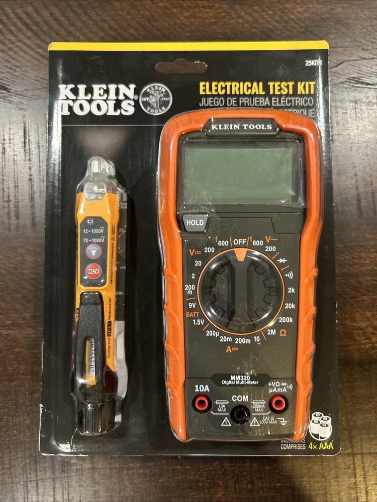 NEW Klein Tools MM320 Electrical Test Kit