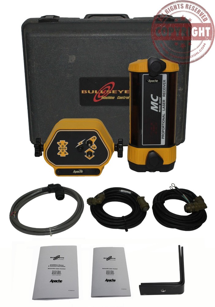 APACHE CB26, TRIMBLE CB40 LASER MACHINE CONTROL, DOZER, SCRAPER, LEVEL, SPECTRA