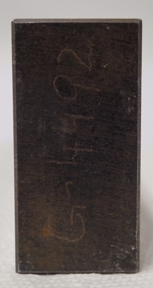 ENGINEERS PARALLELS STEEL BLOCKS 2x1x12''