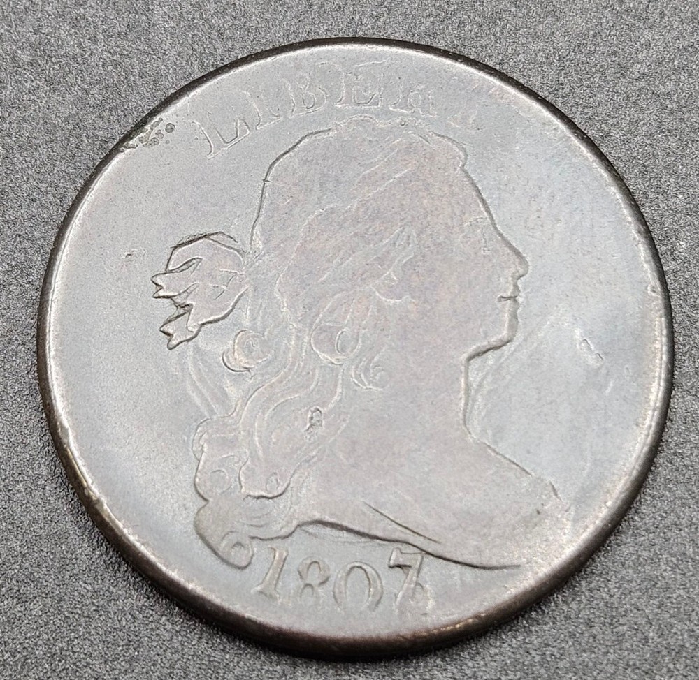 1807/6 Draped Bust Large Cent | FINE
