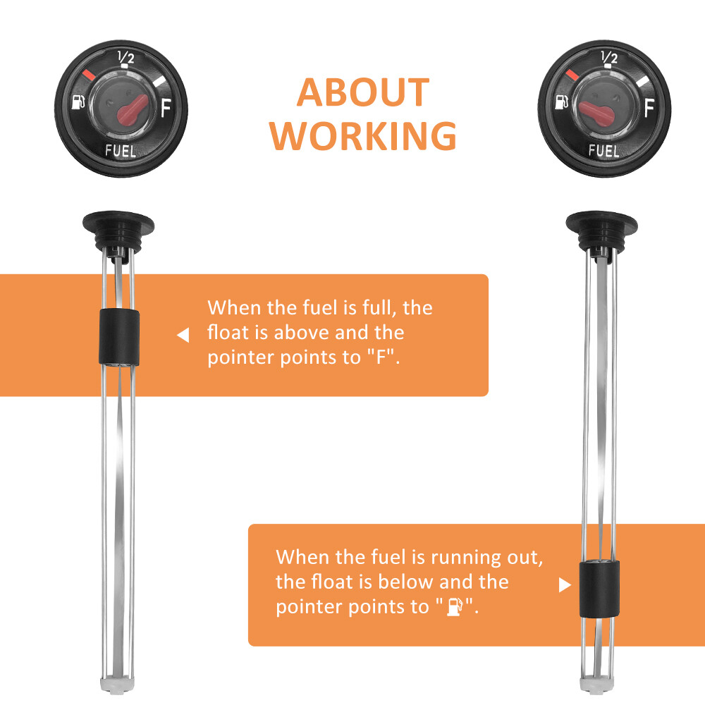 Fuel Gauge for Yamaha Big Bear 400 YFM 400 4x4 2000-2012 4SH-24260-11-00