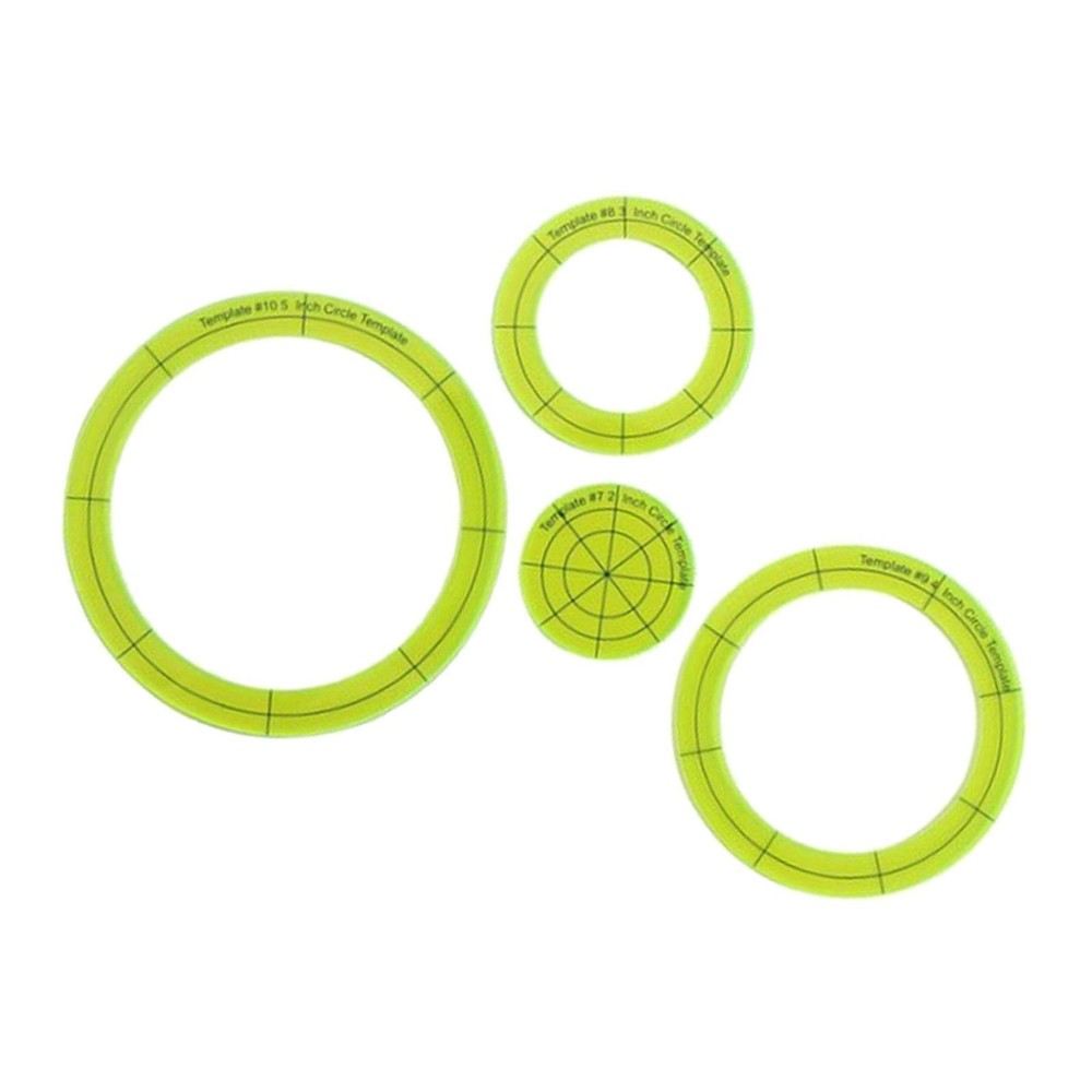 DYNWAVE 10Pcs/Set Regular Plate Template for Sewing Machine Domestic Template...