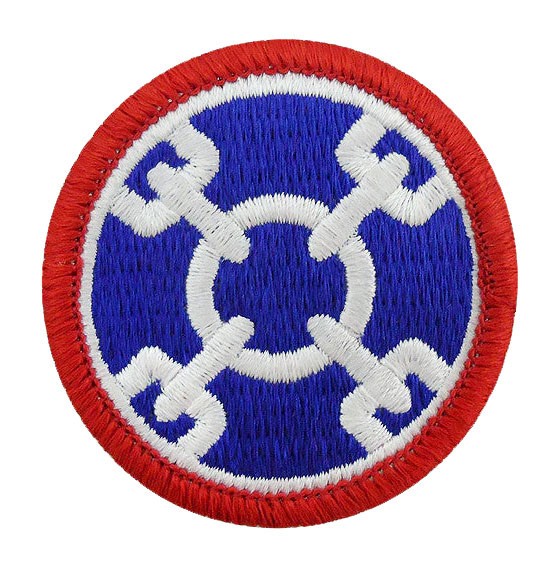 310th Expeditionary Sustainment Command Color Patch with Hook Fastener