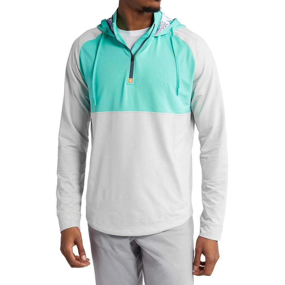 NEW Men's Swannies Logan Colorblock 1/4 Zip Hoodie - Choose Size