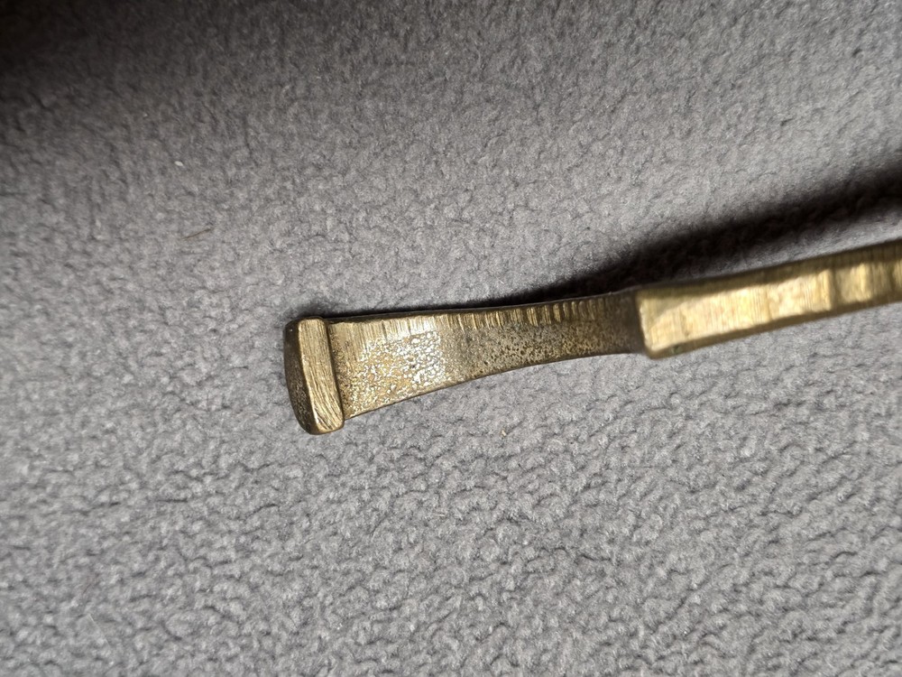 Vintage Brass Hydrant Spanner Wrench Non Sparking Tool Fireman