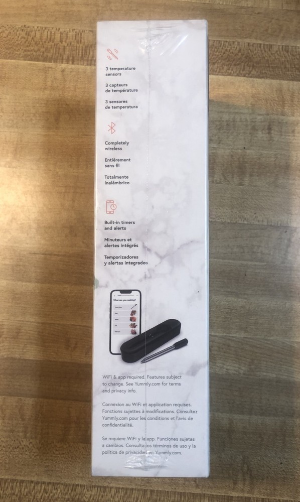 KitchenAid Yummly Smart Meat Thermometer with Wireless Bluetooth Connectivity