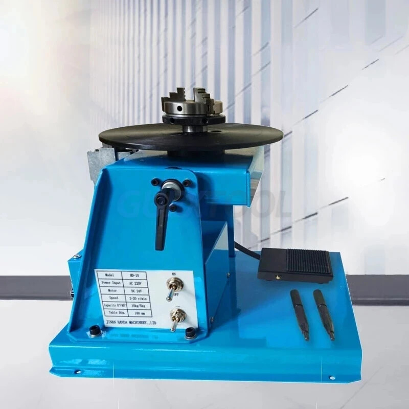 Combined Automatic Welding Rotary Table Small Welding Positioner + 65 Chuck