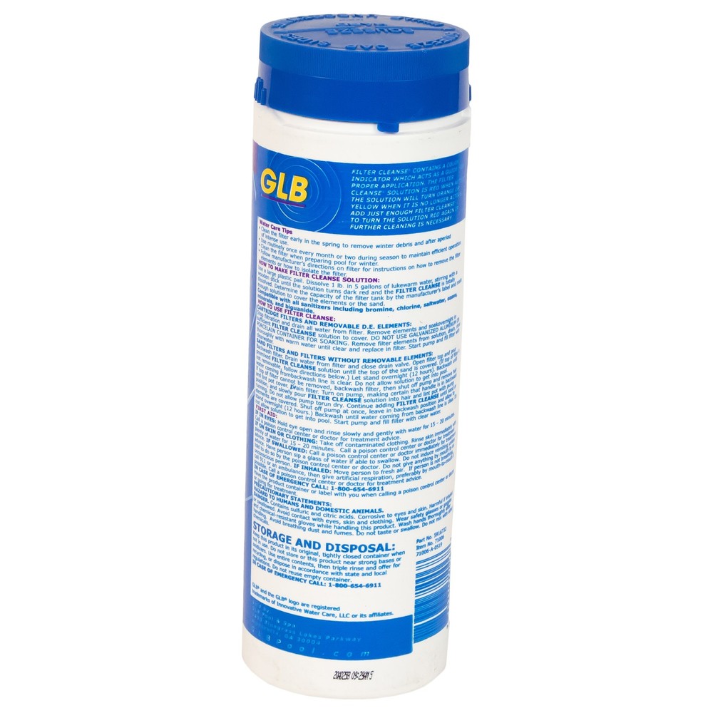 Pool Central 2lb GLB Swimming Pool Filter Cleanse