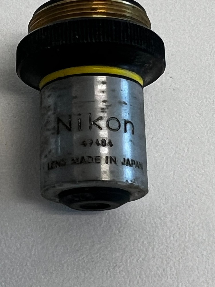 A9: Nikon Inverted Microscope Objective 10X 0.25