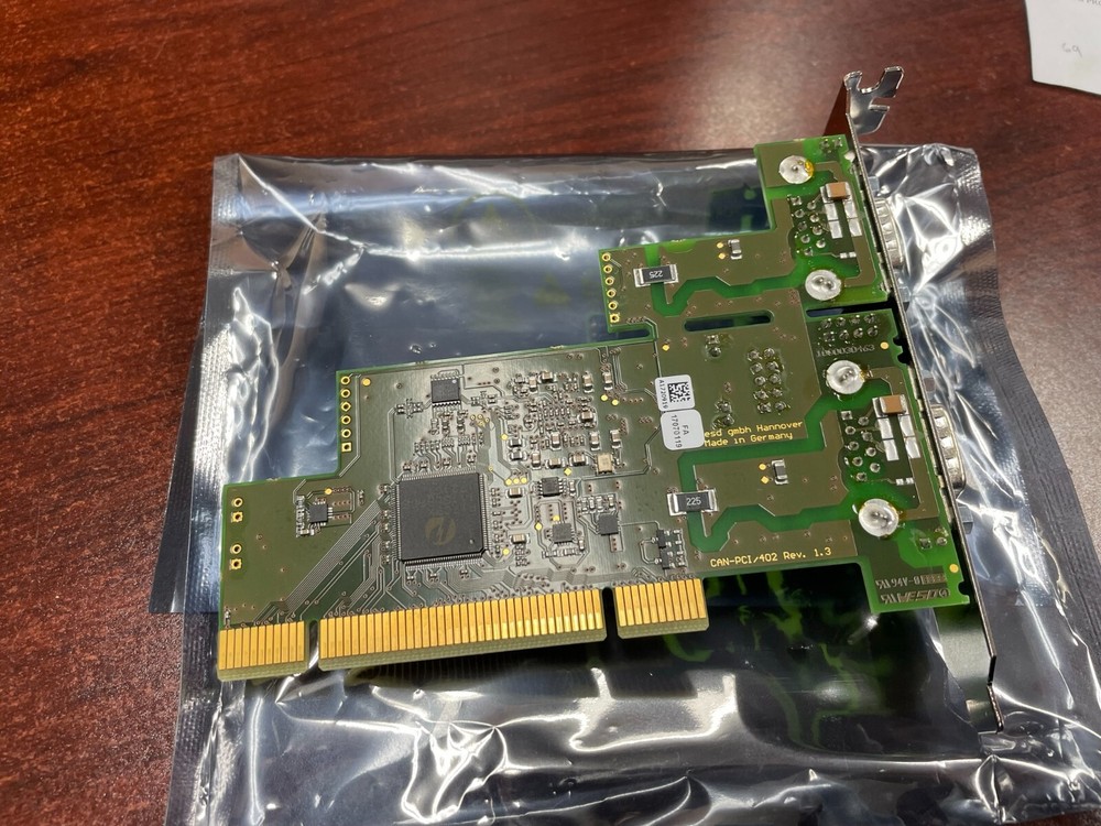 New ESD Electronics C.2049.04 CAN-PCI/402-2 Active CAN Interface Board