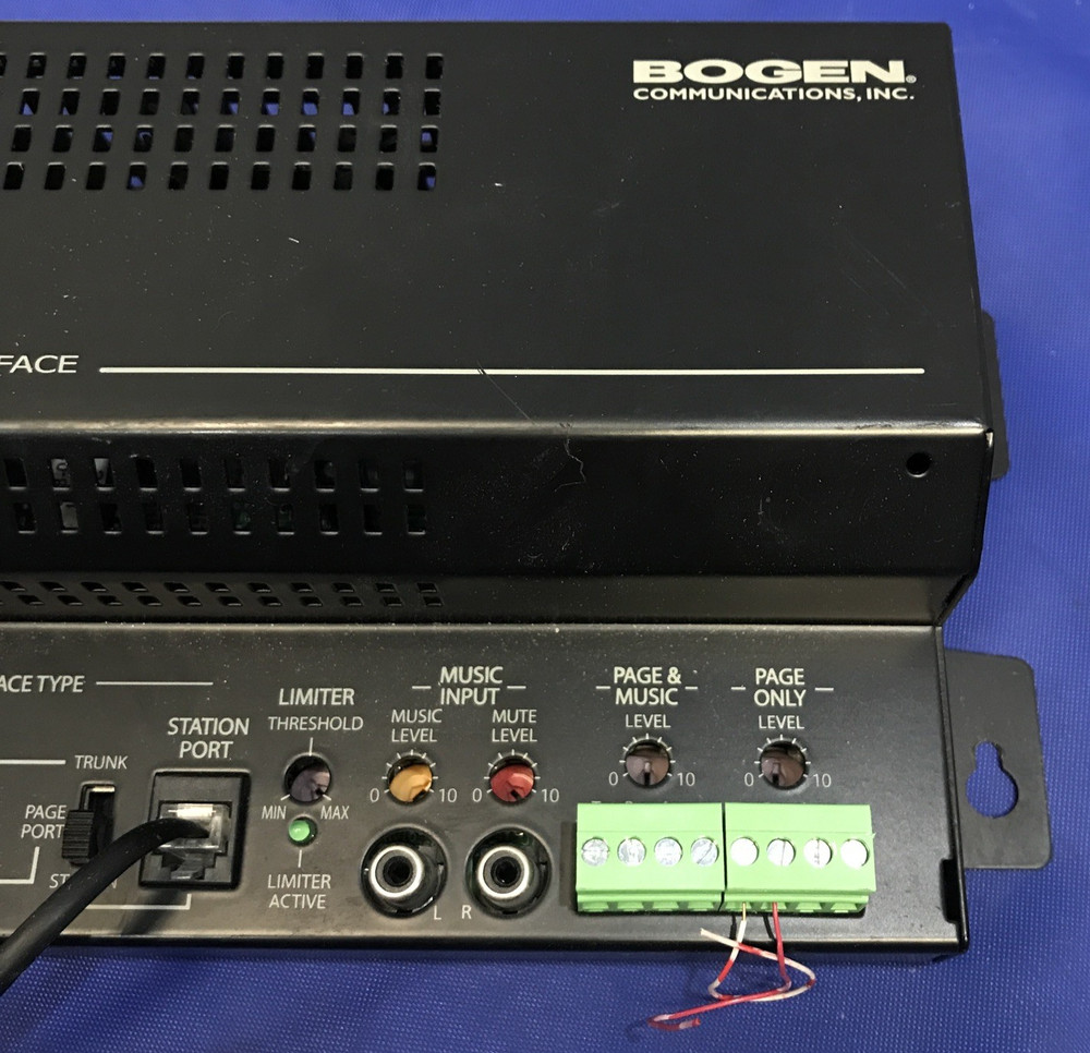 Bogen UTI1 Single Zone Paging Controller Universal Telephone Interface