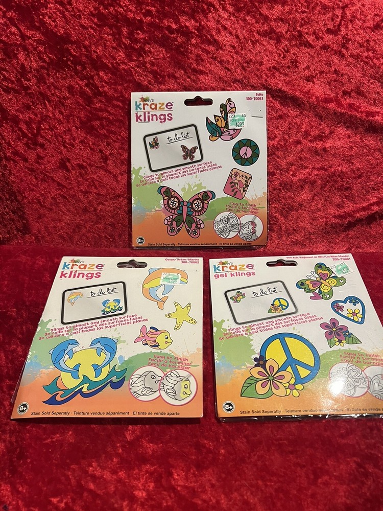 Kelly’s Kraze Klings - 3 Different Sets, 12 Total