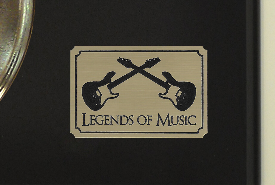 Neil Young "Cinnamon Girl" Record Display Wood Plaque