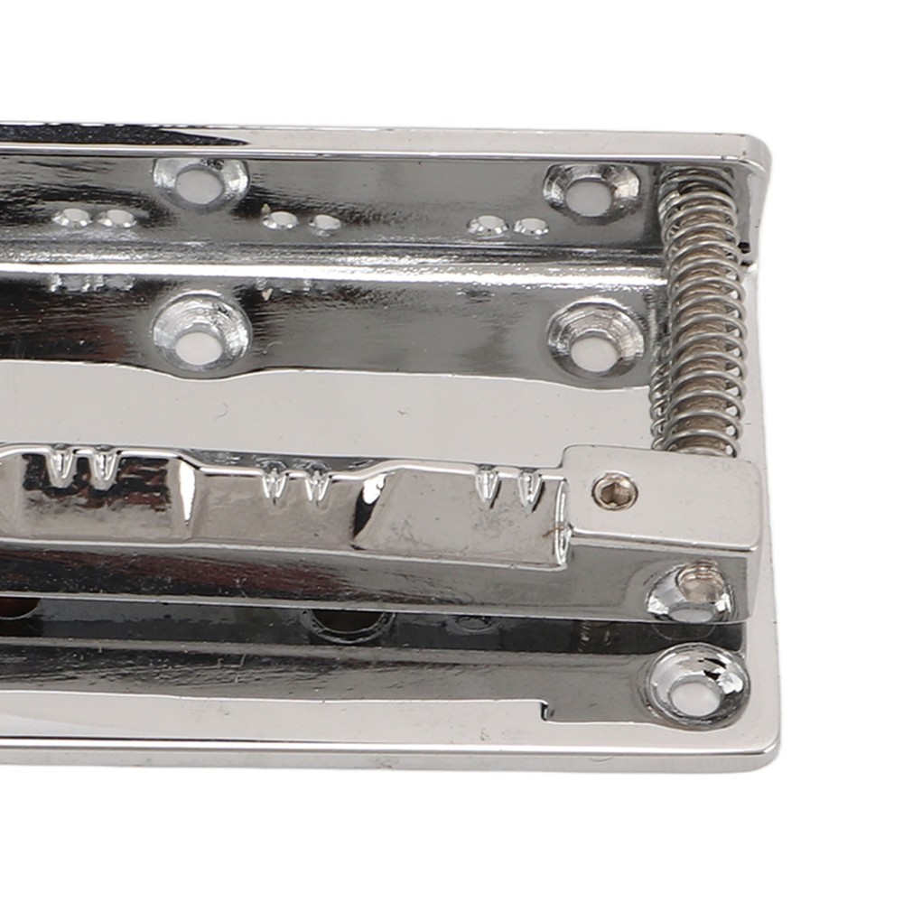 Silver 8 String Mandolin Tailpiece Rectangle Guitar Instrument Accessories Part