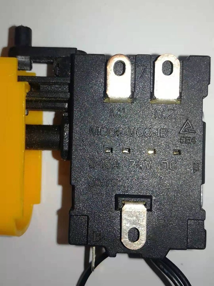 1pc electric drill speed control switch JV08-1B 7.2V~24V 15A
