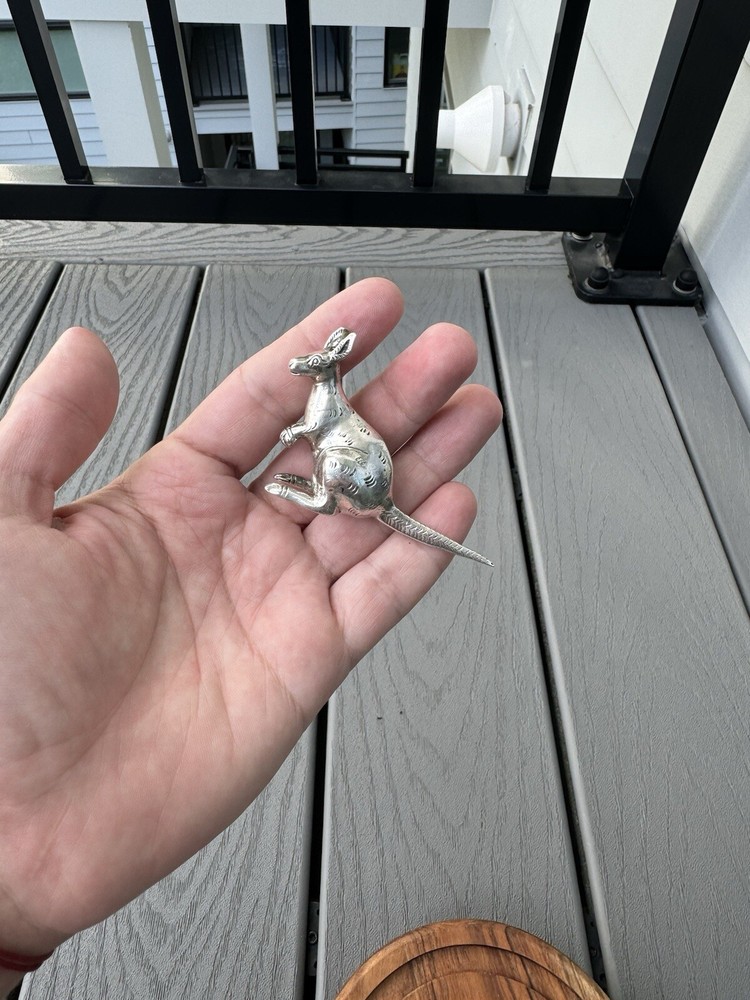 vintage sterling silver Kangaroo