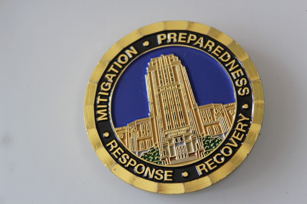 Jefferson County Emergency Management Texas Commemorative Token