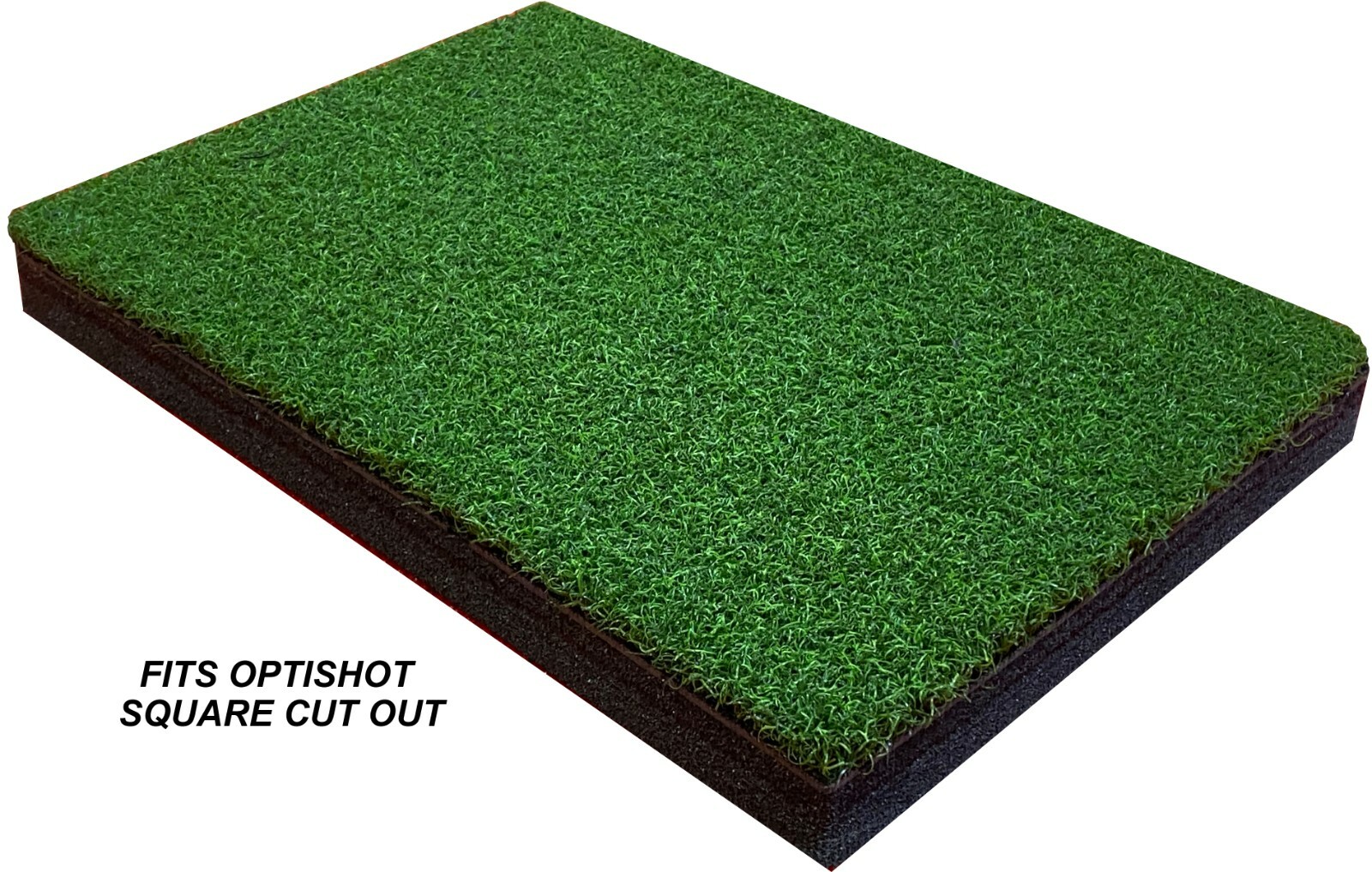 Commercial Fill Piece Turf For Optishot Mats Golf Simulator Artificial Grass