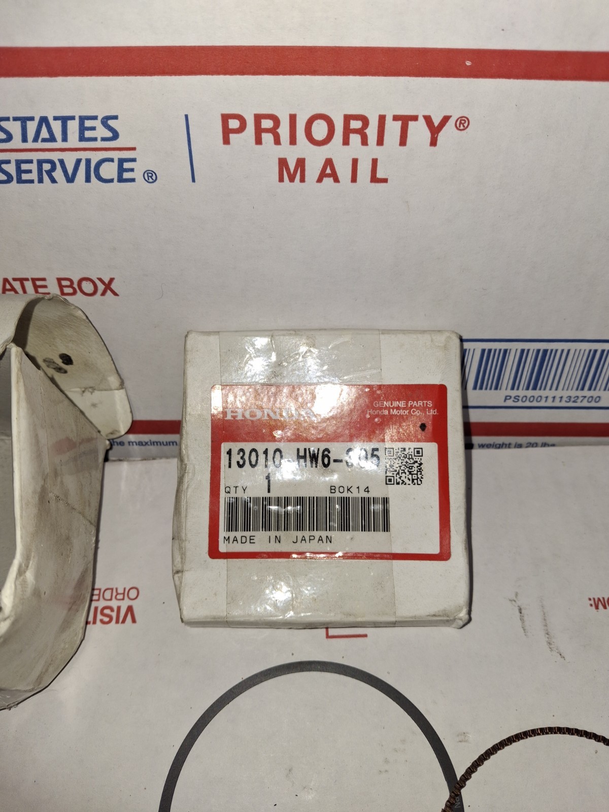2009 Honda Aquatrax F-15 Piston And Rings NEW DISCONTINUED NOS
