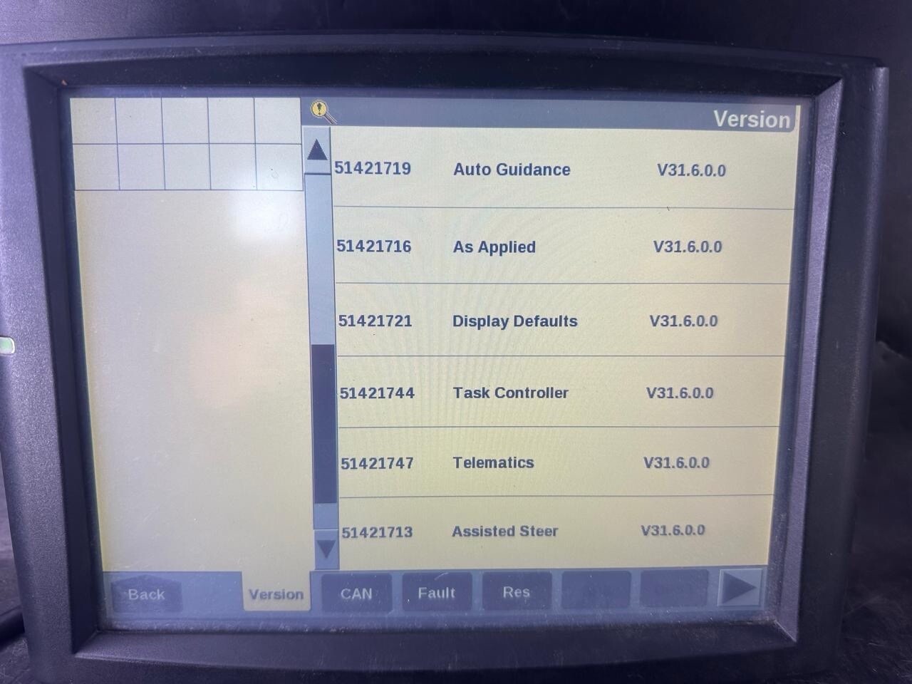 FRED II Case IH AFS PRO 700 color Display Inteliview IV