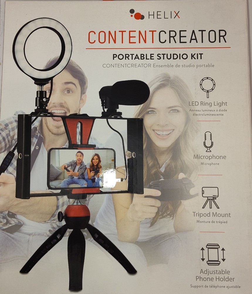 Portable Studio Kit Content Creator Series New In Box