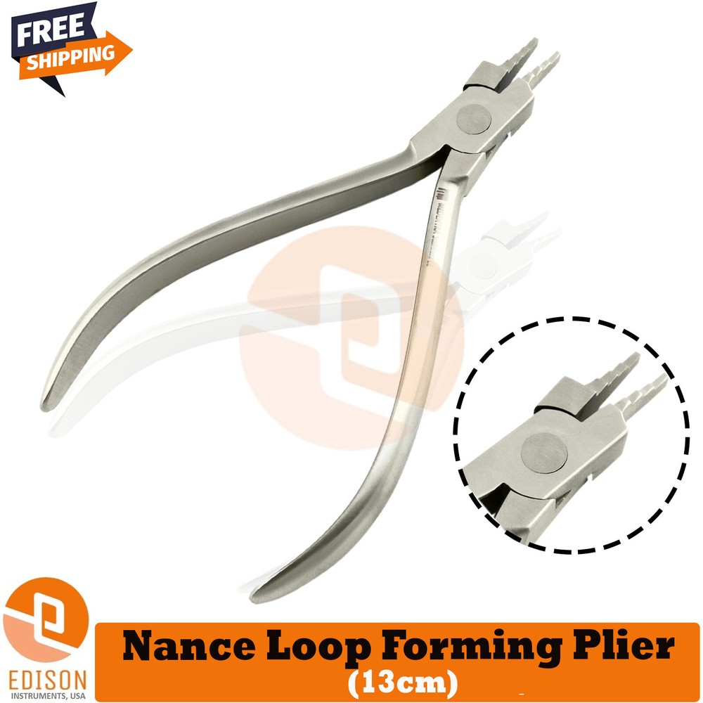 Dental Nance Loop Plier Wire Bending Loop Forming Orthodontic Instruments
