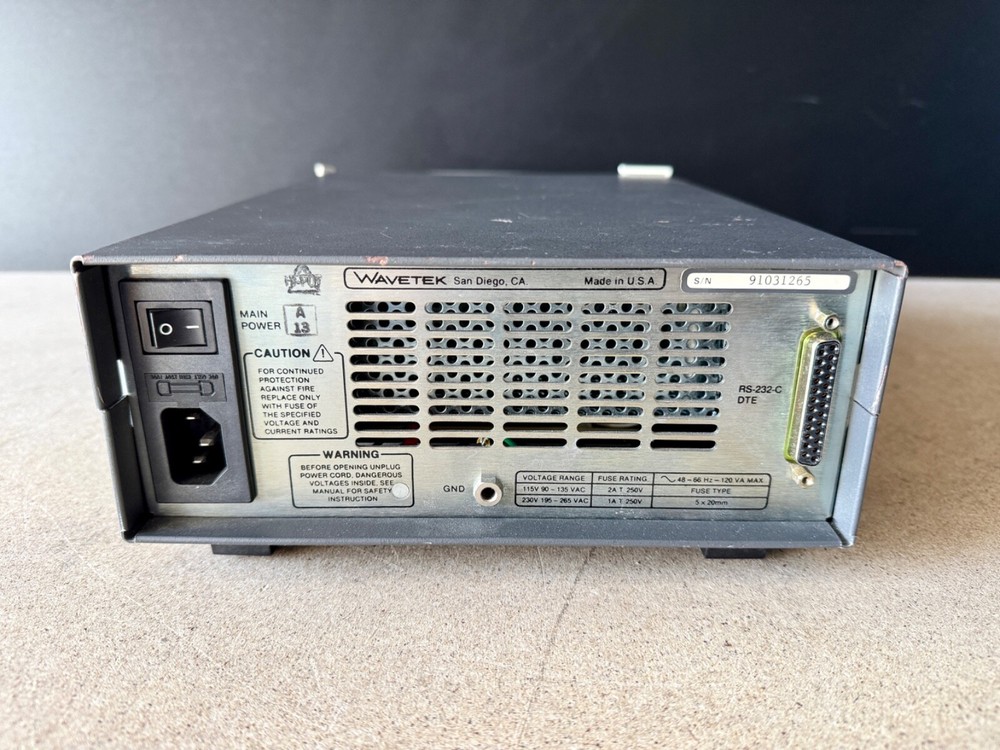 Wavetek Model 54 Printer Plotter For Parts/Broken