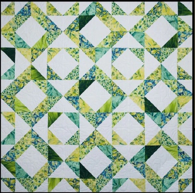 Quickstep Quilt Pattern-A Fat Quarter Pattern