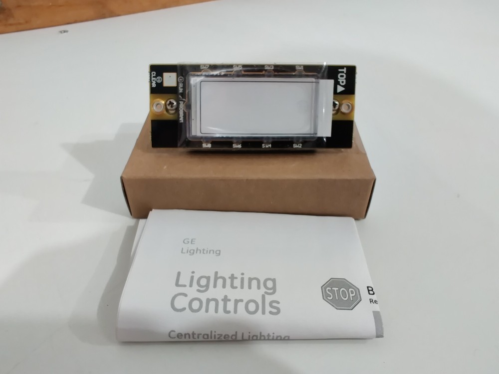 New GE LightSweep 1 Button Data Line Switch CLCSWT1 Delta Lighting Controls