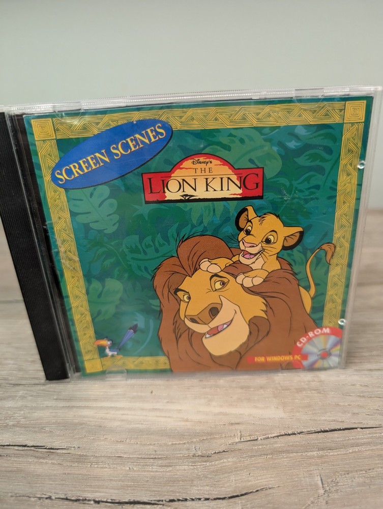 Disney Lion King Windows PC CD-Rom Screen Scenes