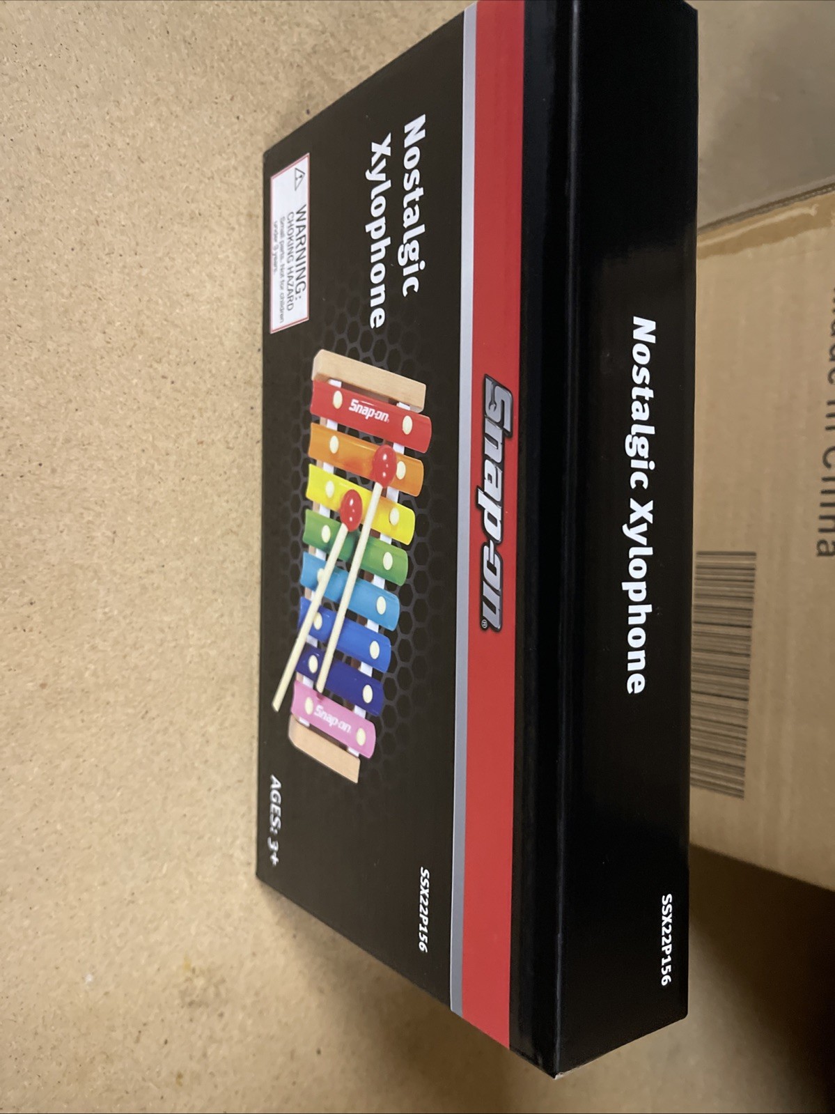 Snap-on Tools Colorful Nostalgic Xylophone Collectible Toy SSX22P156