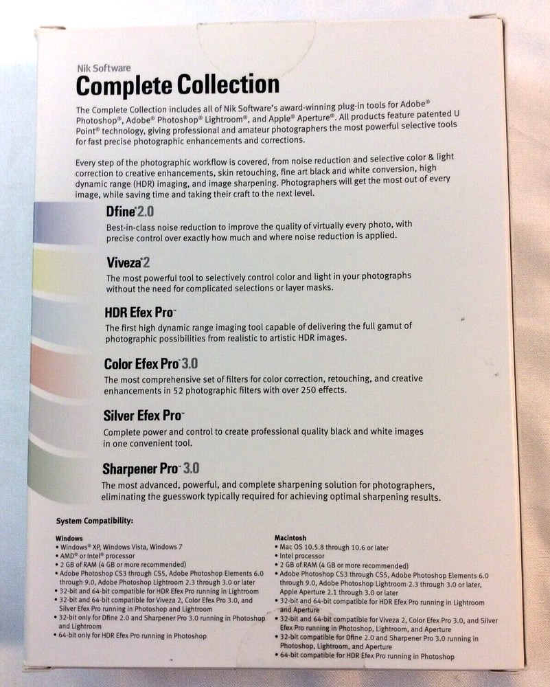 NIK SOFTWARE Complete Collection Ultimate Edition for Windows/Mac w/Product Key
