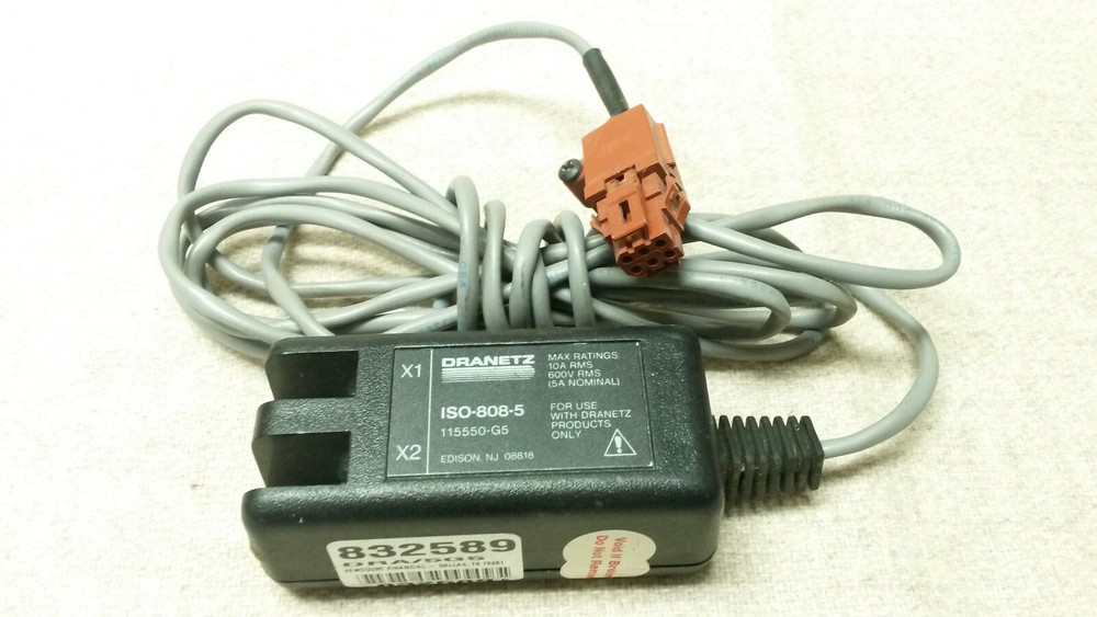 DRANETZ ISO-808-5 CURRENT PROBE 115550-G5