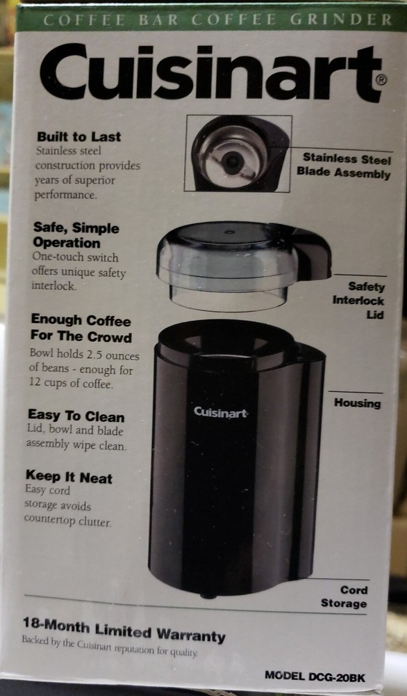Cuisinart Coffee Bar Coffee Grinder