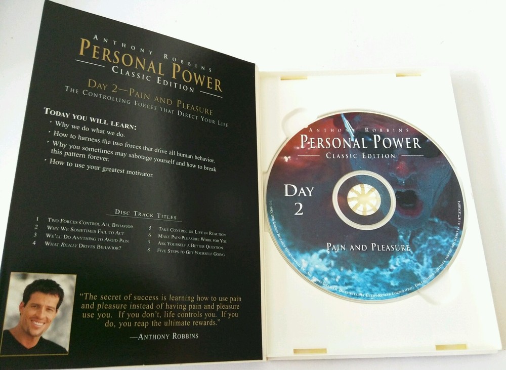 Personal Power - Classic Edition (CD, 1996) ANTHONY ROBBINS