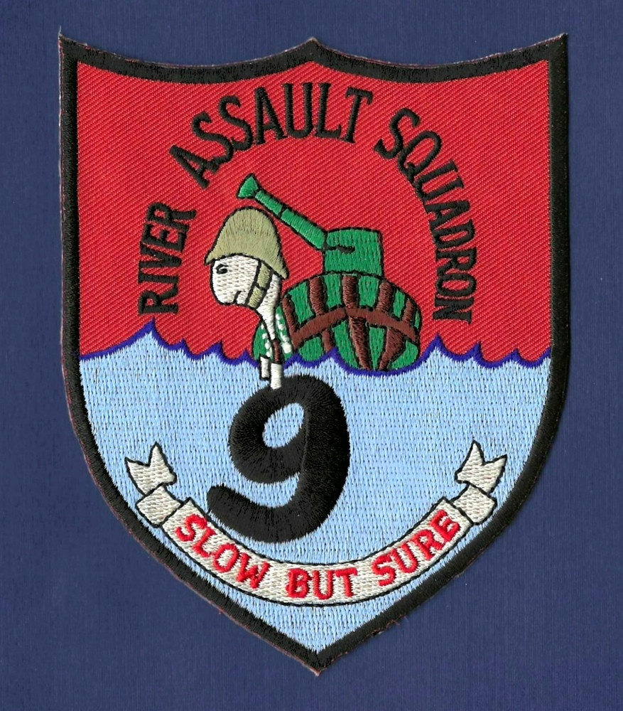 US Navy / Army Joint River Assault Squadron Nine Vietnam Patch