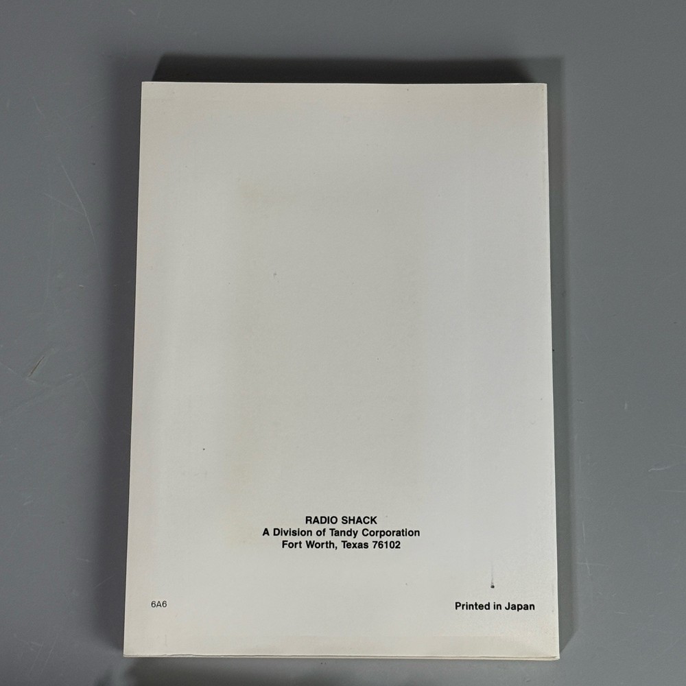 Tandy PC-7 Pocket Scientific Computer Programmable Vintage w Box Manual