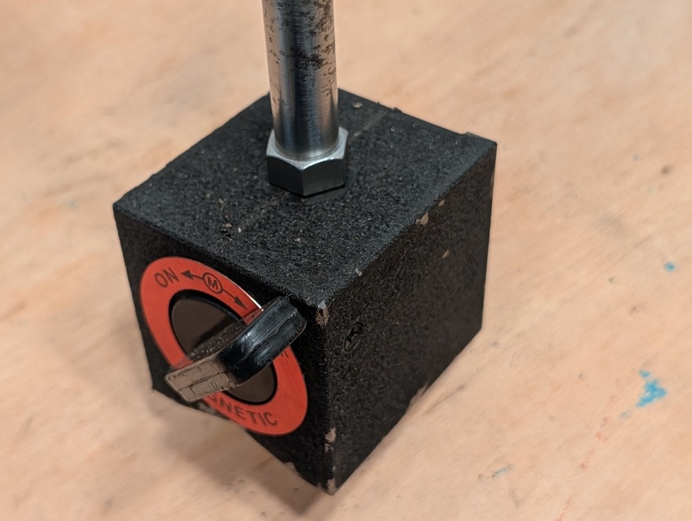 Magnetic Base Indicator Machinist 1/2" Post