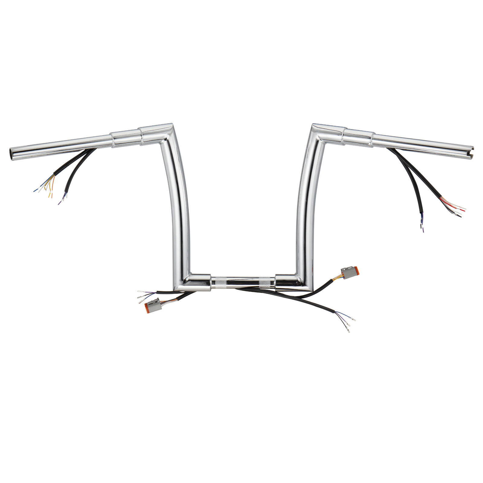 12" Prewired Ape Hanger 1.5" Fat Handlebar for Harley Softail Dyna FLHR 96-06